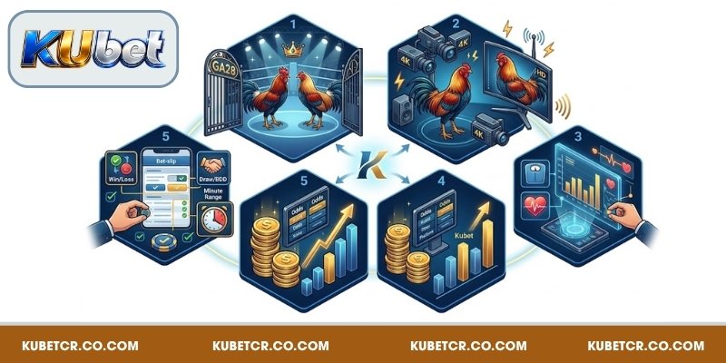 Điểm mạnh giúp đá gà Kubet tạo khác biệt