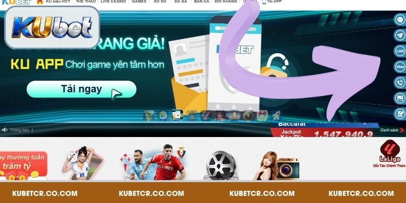 Liên hệ Kubet qua nhiều kênh hỗ trợ khác nhau