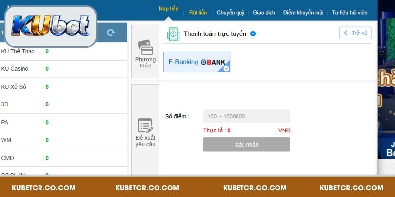 Thanh toán trực tuyến cực nhanh với vài thao tác